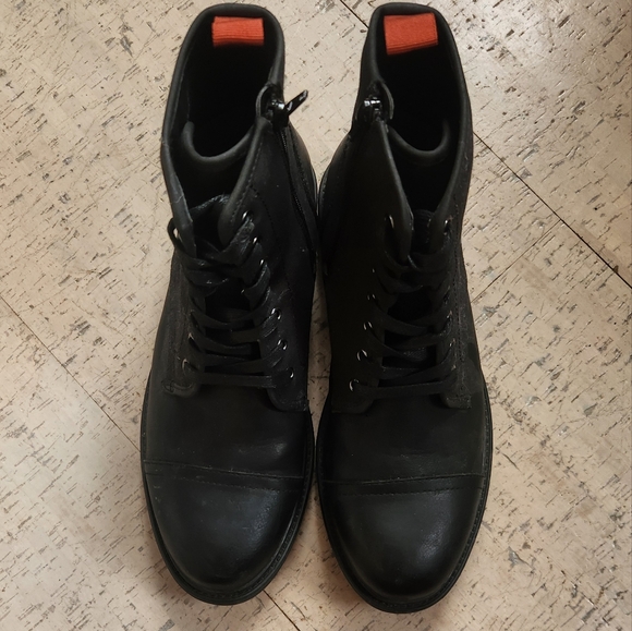 NEW Call It Spring Men's Black Lace Boots - Picture 5 of 5